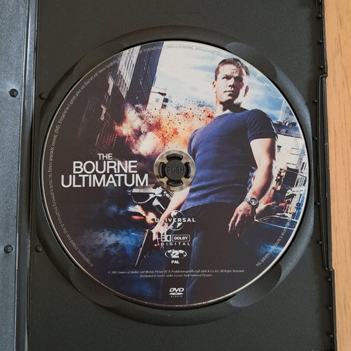 DVD The Bourne Ultimatum like new, with subtitles
