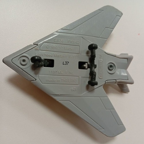Small airplane figure toy used
