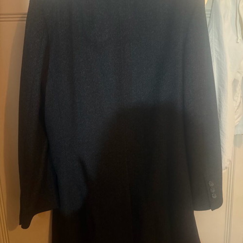 Men's long coat Zero like new, black