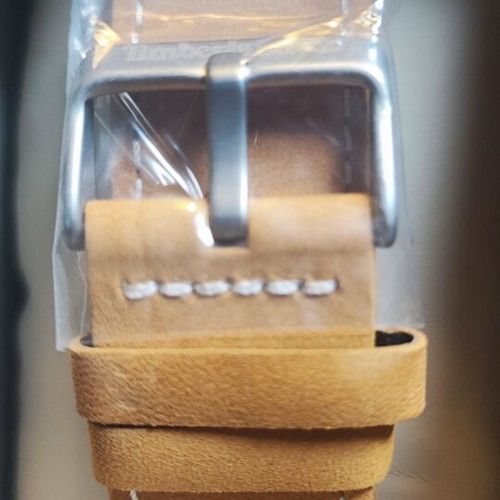 Timberland men's watch new, brown, waterproof with leather strap