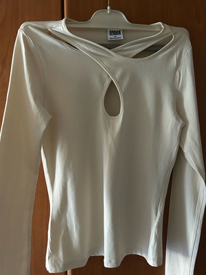 Urban Classics long-sleeve blouse beige size M new