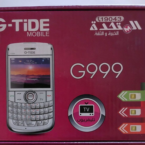 Cell phone like new with 3 sim and analog TV receiver