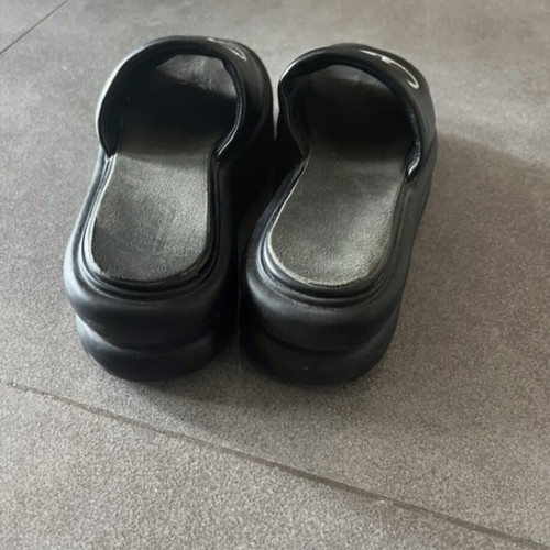 Liu Jo slippers like new, black and silver, size 36