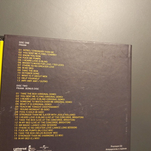 Amy Winehouse double CD like new in paper case