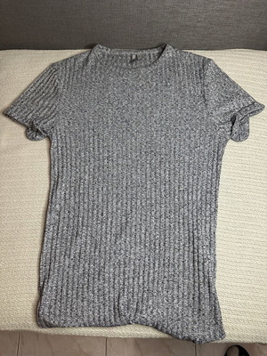 T-shirt Slim Fit сив, като нов, ASOS размер S