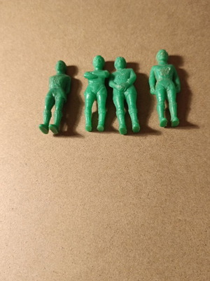 Bozo football figures used, 4 Panathinaikos players