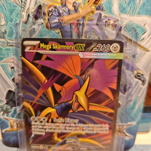 Mega Skarmory ex POR106 Ultra Rare card like new