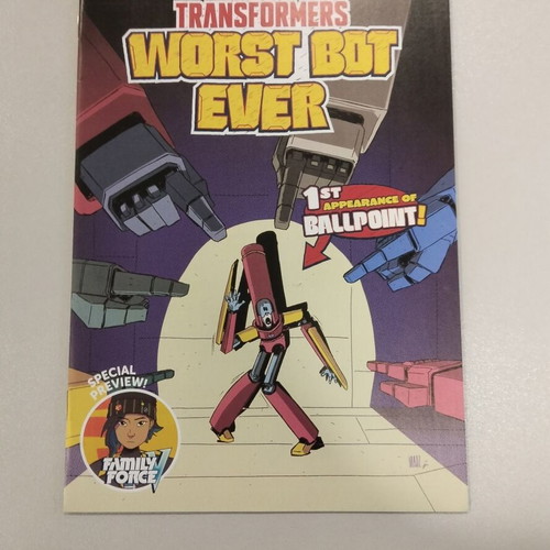 Transformers The Worst Bot Ever Image issue like new 2025