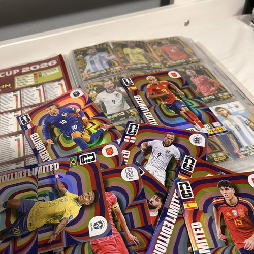 World Cup 2026 Sticker Album like new, 50% complete, collectible