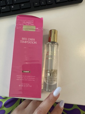 Zara Red Temptation Summer perfume like new, 30 ml