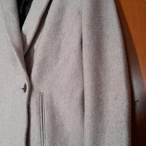 Zara gray ice coat used, size medium