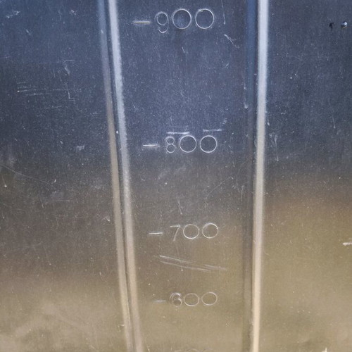 Plastic oil tank lightly used 1000 liters