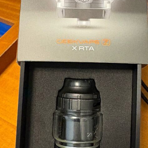 Geek Vape X RTA used, for spare parts only with cotton and coil