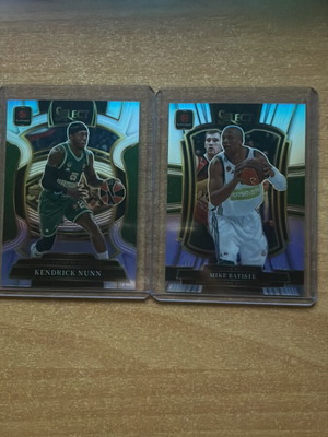 Panathinaikos Mike Batiste και Kendrick Nunn ασημένιες κάρτες Euroleague καινούργιο