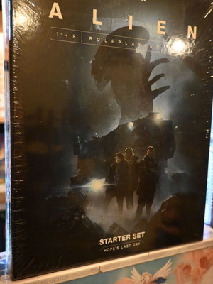 Alien RPG Evolved Edition starter set σε κουτί