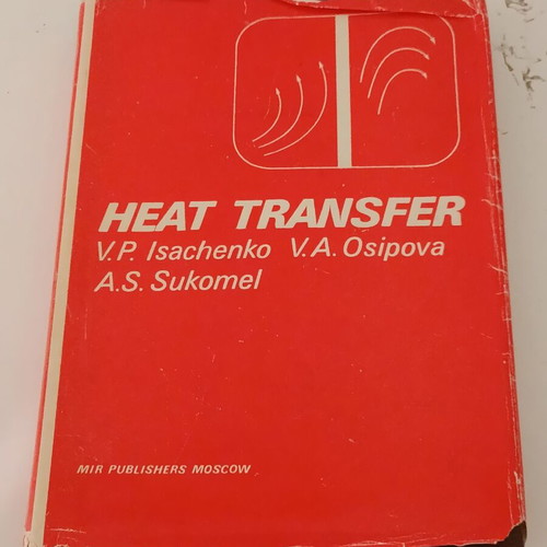 Heat Transfer book used, English