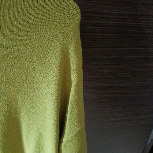 Pullover turtleneck used, green, size S-M