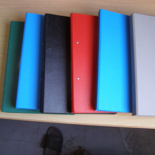 A4 school binder with 2 rings used 32x24x3.5 cm
