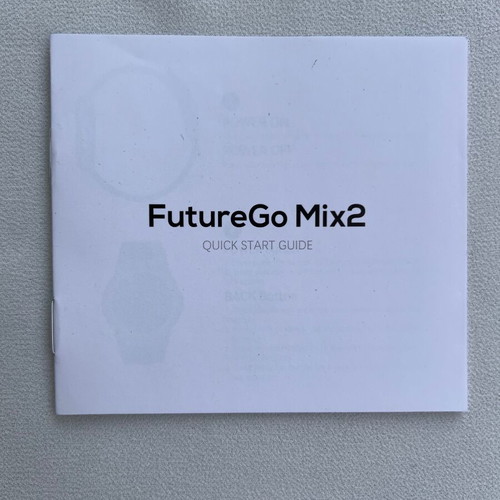 HiFuture FutureGo Mix 2 smartwatch like new, stainless steel with heart rate monitor