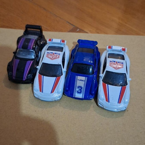 Porsche 911 type cars used, set for endless fun