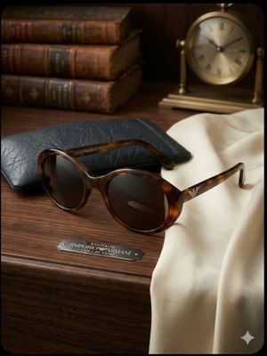 Emporio Armani vintage 90s sunglasses like new, brown