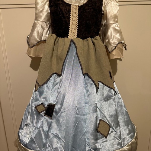 Carnival costume double-sided used for girl 4-5 years old