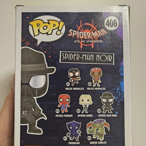 Spiderman Noir #406 Funko Pop like new with box