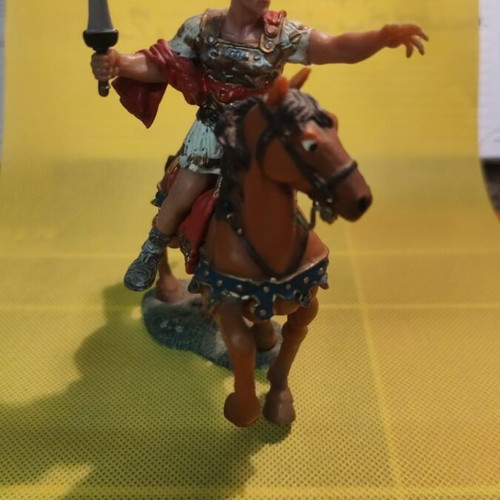 Caesar figure with horse