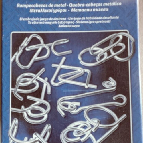 Metal Magic Schmidt set with 12 metal puzzles
