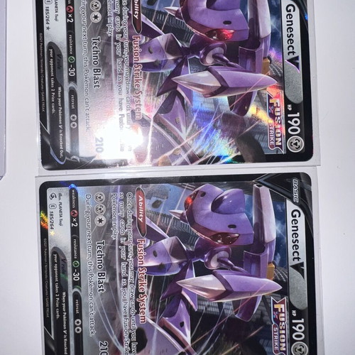 Pokemon Mew VMAX Deck used with minor card wear