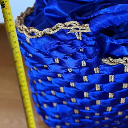 Straw bag Toi&Moi new, blue hand-held
