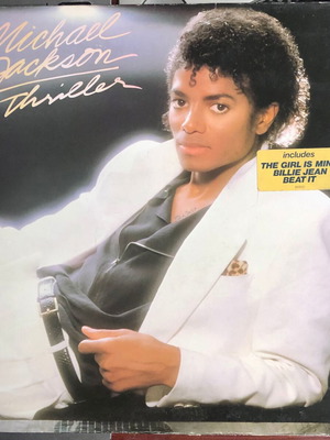 Michael Jackson Thriller βινύλιο LP άλμπουμ μεταχειρισμένο, pop