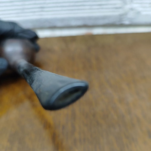 Vintage Plume Briar Smoking Pipe used, classic French design