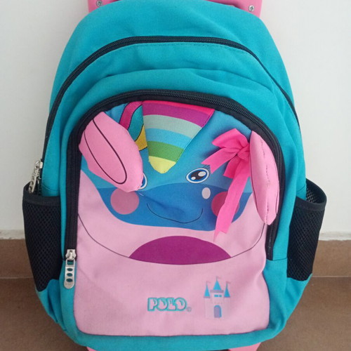 Polo New Animal Preschool Trolley School Bag used