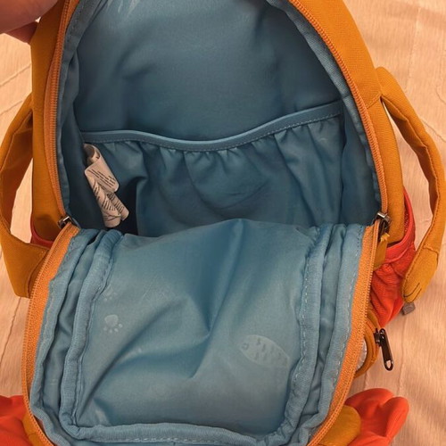 Affenzahn Lion kindergarten backpack like new, orange 8lt