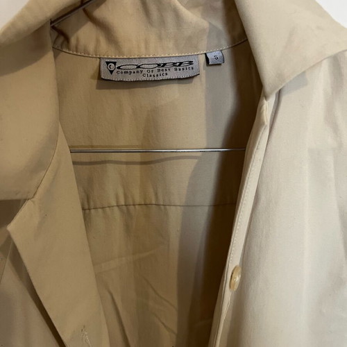 Vintage CObb set jacket and pants size S like new, beige