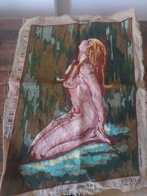 Embroidery canvases new, over 60 years old