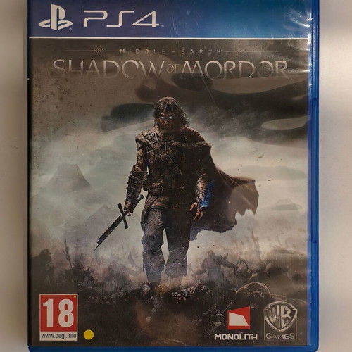 Shadow of Mordor PlayStation 4 game like new