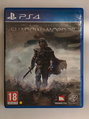 Shadow of Mordor PlayStation 4 game like new