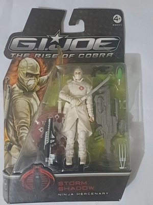 GI Joe Rise of Cobra Storm Shadow Ninja Mercenary Action Figure 2009 new