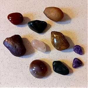 Πέτρες διάφορες ( 10 ) + δώρο
