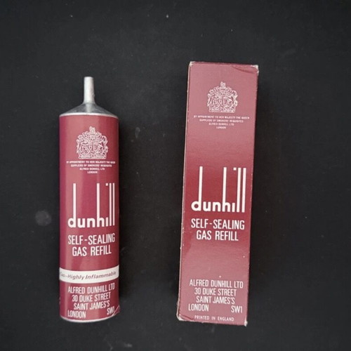Dunhill Vintage Butane Gas Refill 1970s Made in England