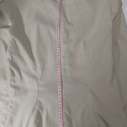 Beige On Line blazer like new with gathered sleeves and sides