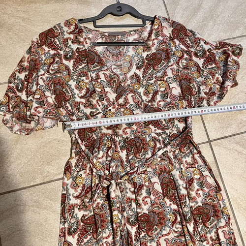 Philosophy women's maxi dress paisley print, like new