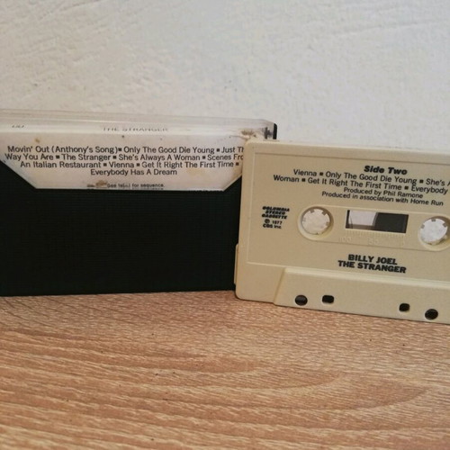 Billy Joel The Stranger cassette used, 1977, rock