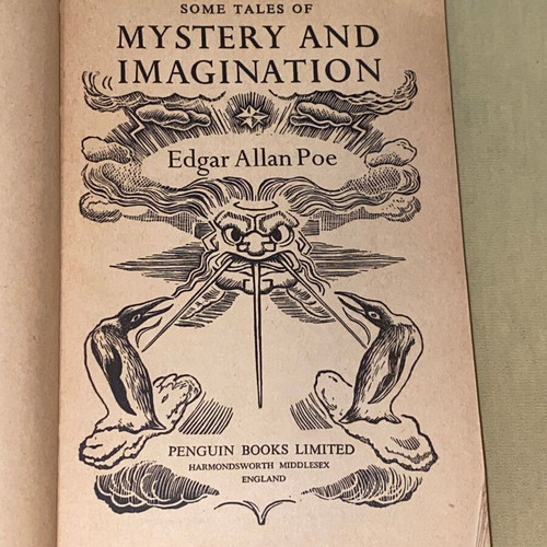 Some Tales of Mystery and Imagination από Poe μεταχειρισμένο, Penguin 1938