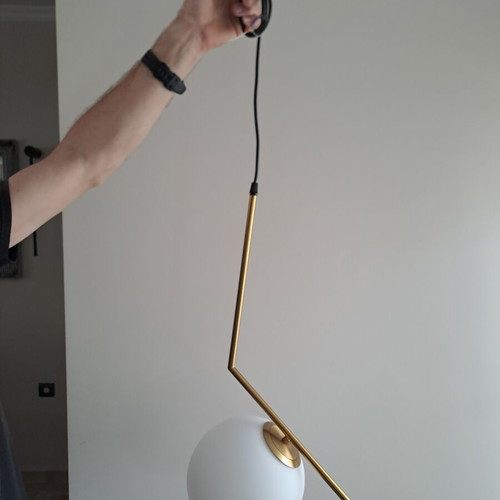 GloboStar Monroe Pendant Light Gold Ball with Socket new