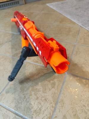 Nerf όπλο σαν καινούργιο για βολές μεγάλης απόστασης και ακριβείας
