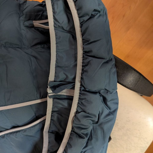 Wurth Waterproof Work Jacket with Hood M like new, petrol color