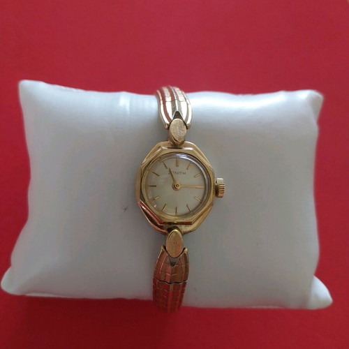 Zenith winding women's watch used, vintage jewelry